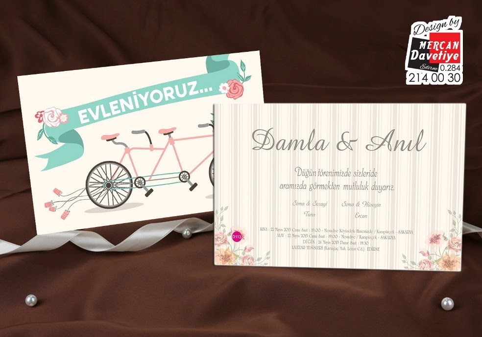 Mercan Davetiye DVT113