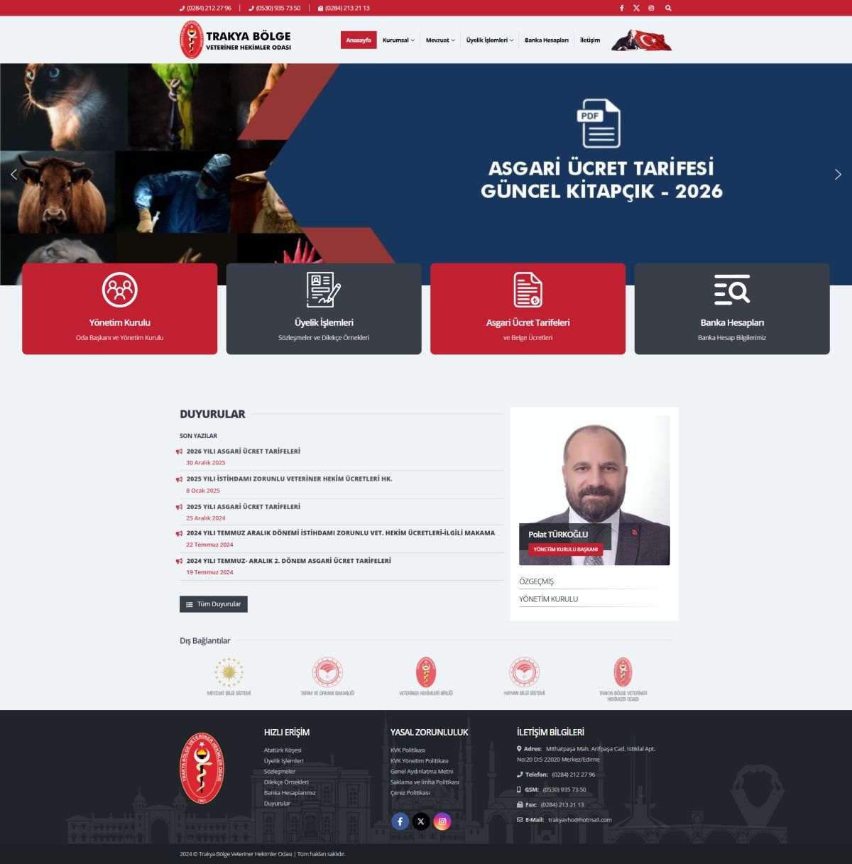 Trakya Bölge Veteriner Hekimler Odası